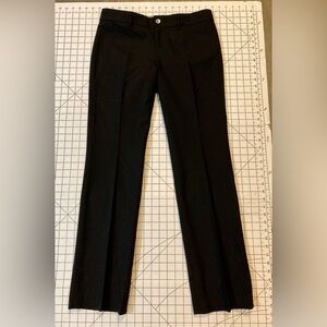 Banana Republic Stretch Women’s Size 6 Black Logan Fit Trouser Pants